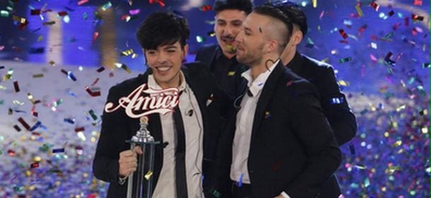 Amici 14, vincono i The Kolors: il pubblico esulta