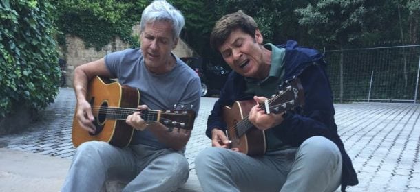 Morandi e Baglioni a Che tempo che fa: "Durante il live scenderemo tra la gente" [VIDEO]