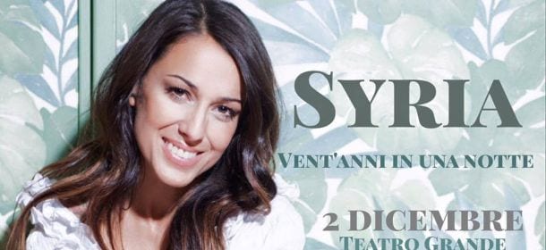 Syria, concerto a Brescia per i 20 anni di carriera: Emma, Malika Ayane e Noemi tra gli ospiti