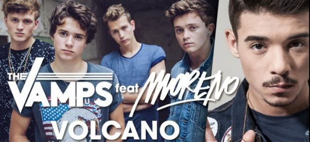 The Vamps feat. Moreno sulle note di "Volcano": la notizia accolta tra ironia e polemica