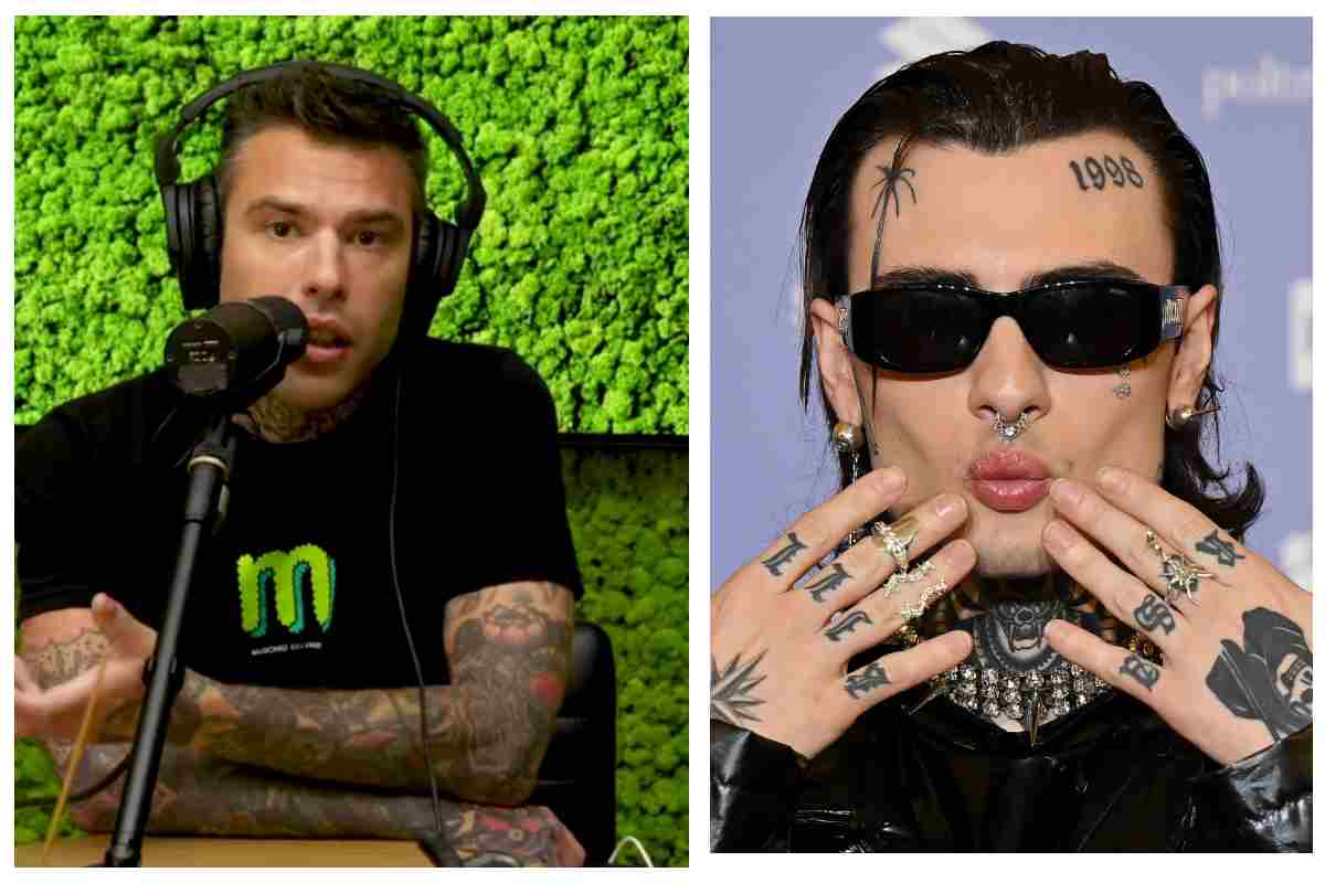 Fedez e Rosa Chemical tv