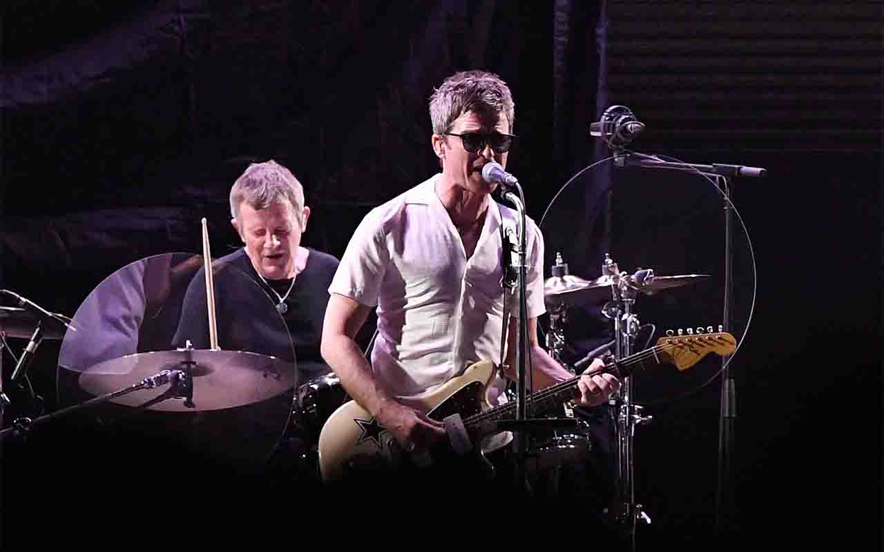 Noel Gallagher attualmente in tour negli USA