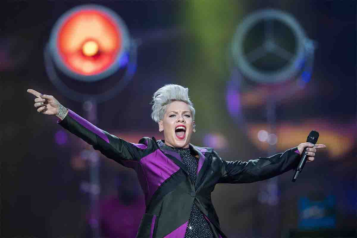 Pink, all'anagrafe Alicia Beth Moore, 43 anni