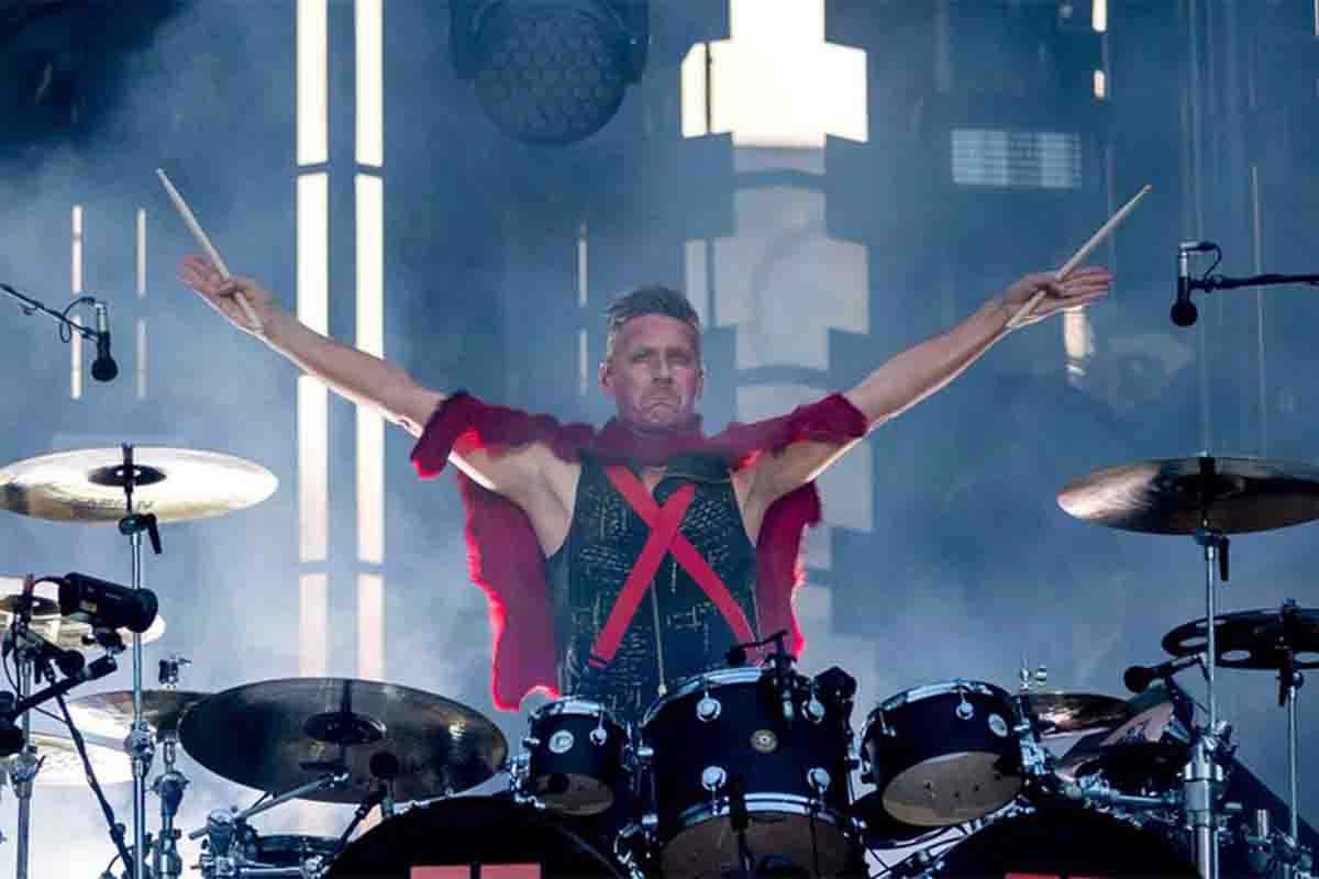 Il batterista dei Rammstein Christoph Scheinder