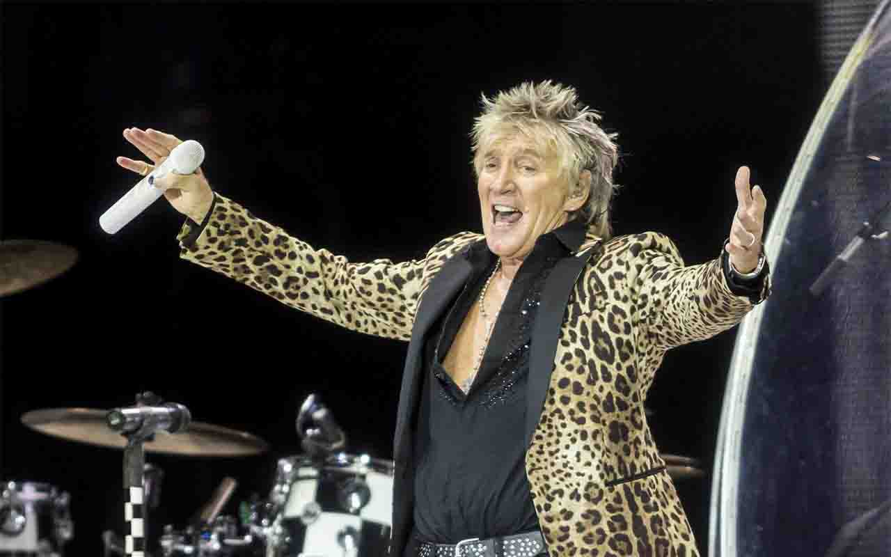 Rod Stewart, 78 anni, in partenza per una nuova tournee