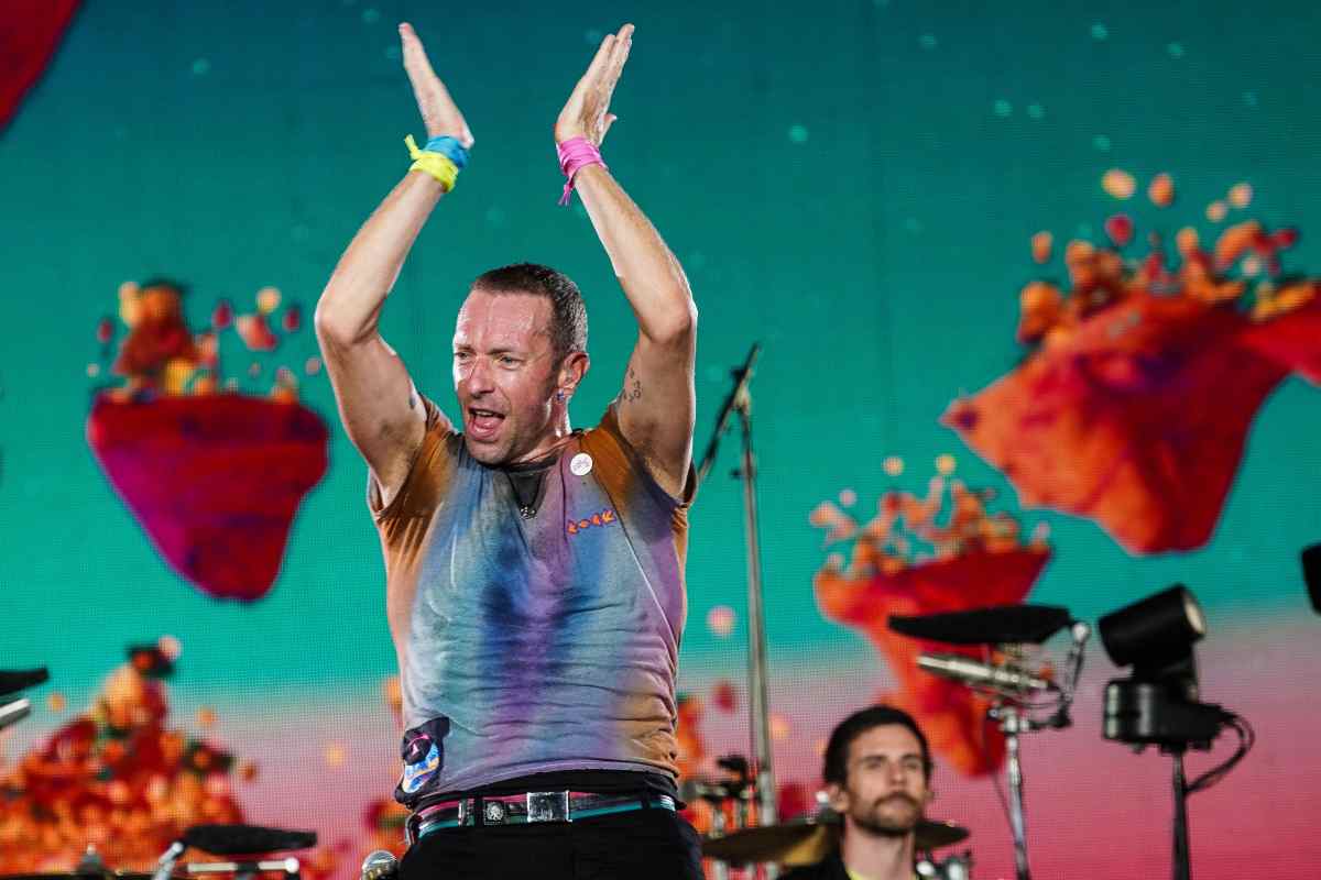 Chris Martin a Napoli