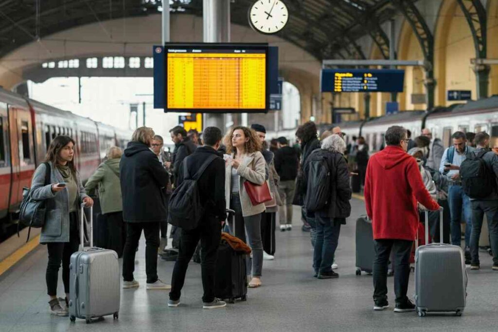 Domani in Lombardia: sciopero dei treni e disagi nei trasporti aerei