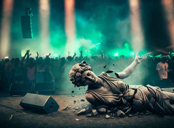 Rottura shock al Dopofestival: la statua di Conti in frantumi!